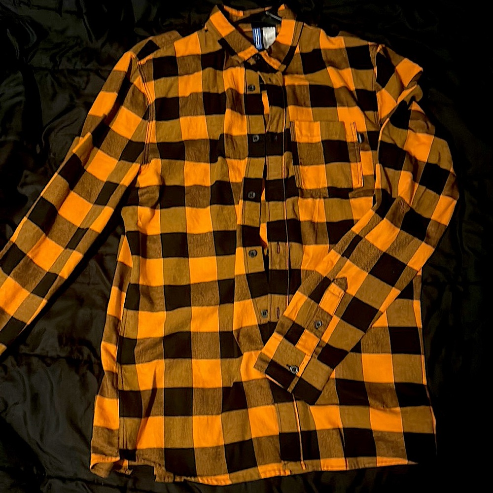 Orange flannel don’t think it suits my style